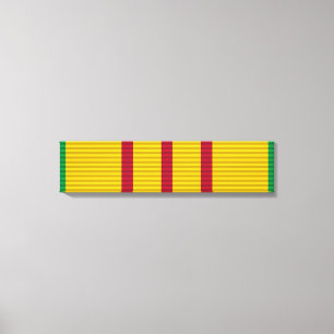 Vietnam Service Medal ribbon Canvas Print