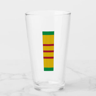 Vietnam Service Medal ribbon Glass
