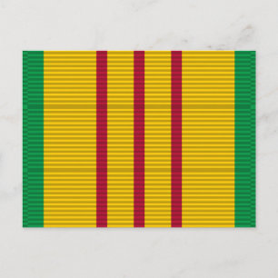 Vietnam Service Medal ribbon Postcard