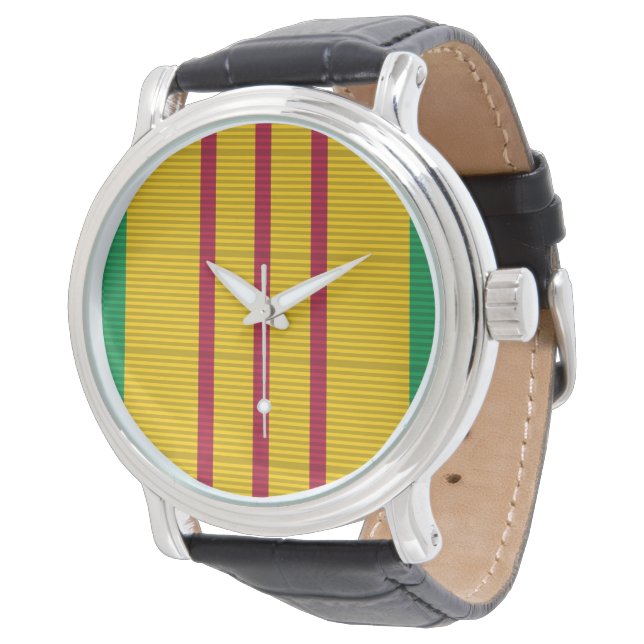 Vietnam Service Medal ribbon Watch (Angled)