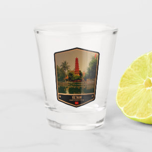 Vietnam Shot Glass