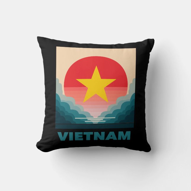 Vietnam Southeast Asia Cushion (Front)