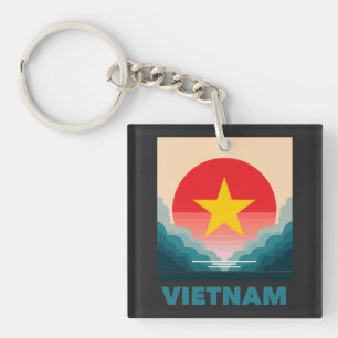 Vietnam Southeast Asia Key Ring