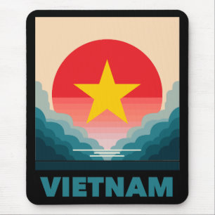 Vietnam Southeast Asia Mouse Mat