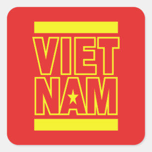VIETNAM SQUARE STICKER