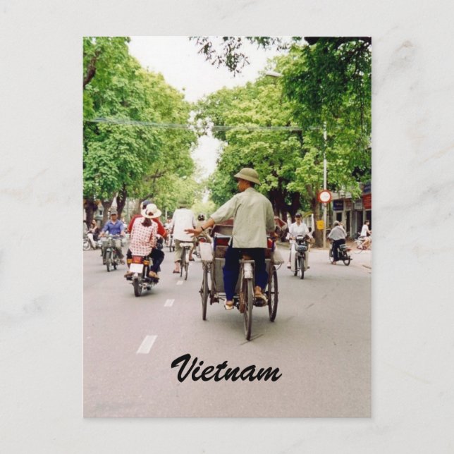 vietnam street postcard (Front)