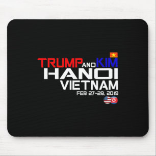 Vietnam Suummit Kim And Trump T Shirt  Mouse Mat