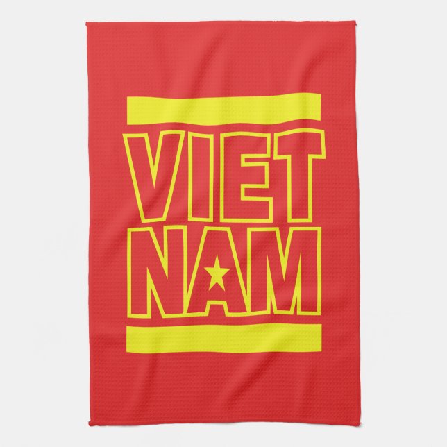 VIETNAM TEA TOWEL (Vertical)