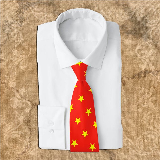 Vietnam Ties, fashion Vietnamese Flag, business Tie (Creator Uploaded)