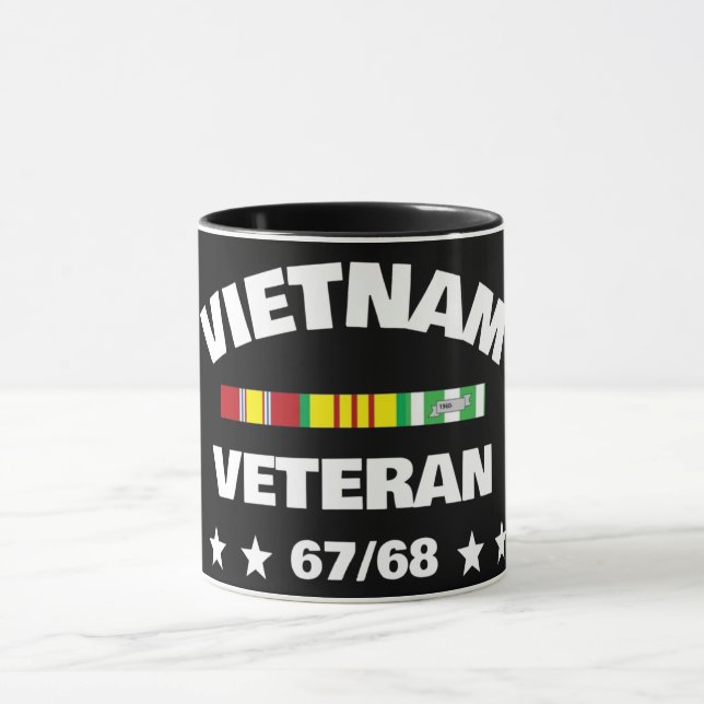 VIETNAM TOUR OF DUTY 67/68 COFFEE MUG (Center)