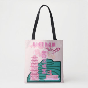 Vietnam Travel Art Tote Bag