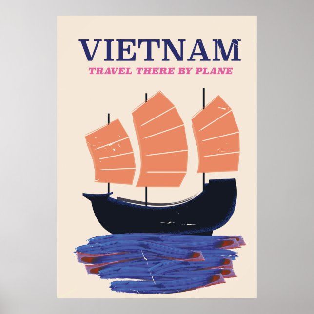 Vietnam Travel poster (Front)