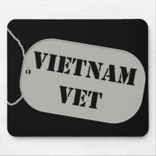 Vietnam Vet Tag Mousepad