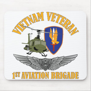 Vietnam Veteran Aircrew Wings Mouse Mat