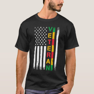 Vietnam Veteran American Flag Patriotic 4th of jul T-Shirt