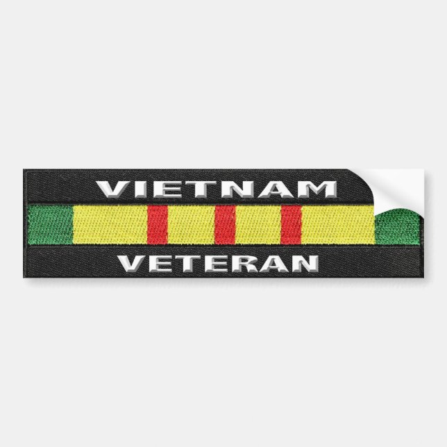 Vietnam Veteran Bumper Stickers (Front)