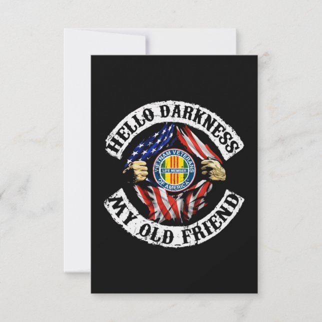 Vietnam Veteran Card (Front)