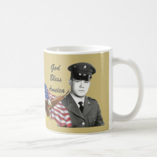 Vietnam Veteran Eagle and Flag Mug