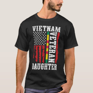Vietnam Veteran Family Gift For Proud Daughter T-Shirt