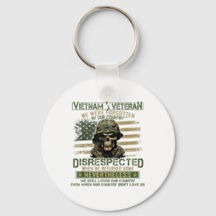 Vietnam Veteran Forgotten By Our Country, Vietnam Key Ring