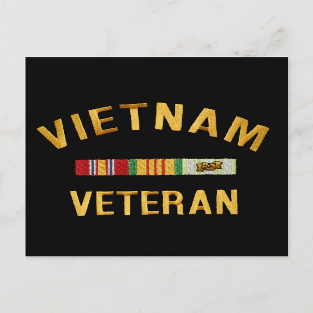 Vietnam Veteran Gifts Postcard (Front)