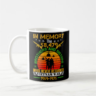 Vietnam Veteran In Memory The War Vietnam Coffee Mug