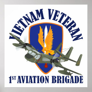 Vietnam Veteran Mohawk Poster