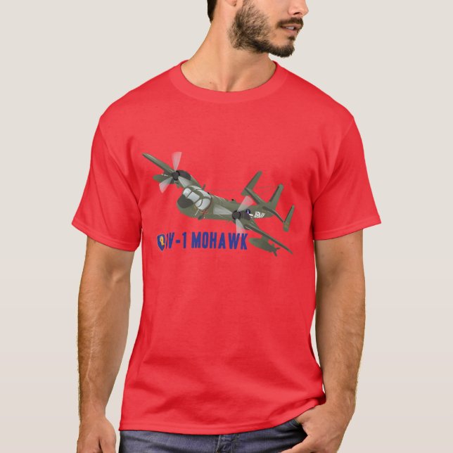 Vietnam Veteran Mohawk T-Shirt (Front)