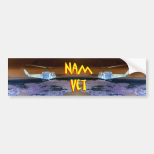 Vietnam Veteran - Nam Vet 3 Bumper Sticker