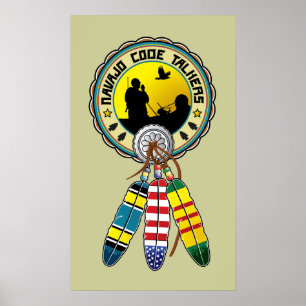Vietnam Veteran - Native American Code Talkers Poster