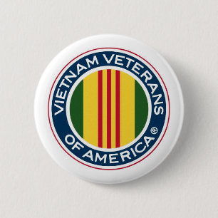 Vietnam Veteran of America Button