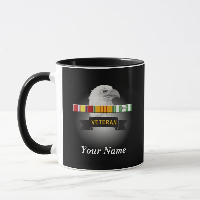 Vietnam Veteran Personalised Gear Mug (Left)