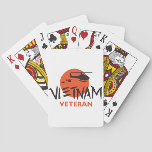 Vietnam Veteran Playing Cards