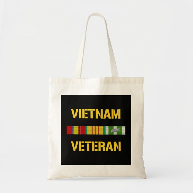 Vietnam Veteran Ribbon Bar  Tote Bag (Front)