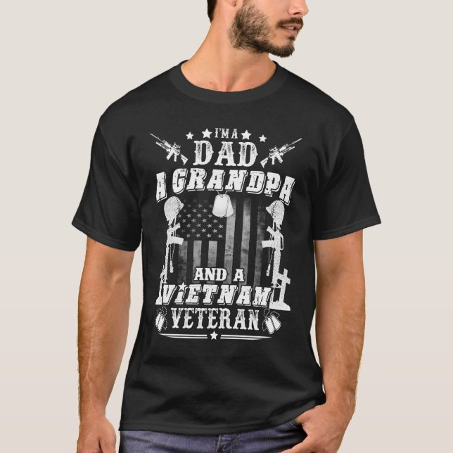 Vietnam Veteran T-Shirt (Front)