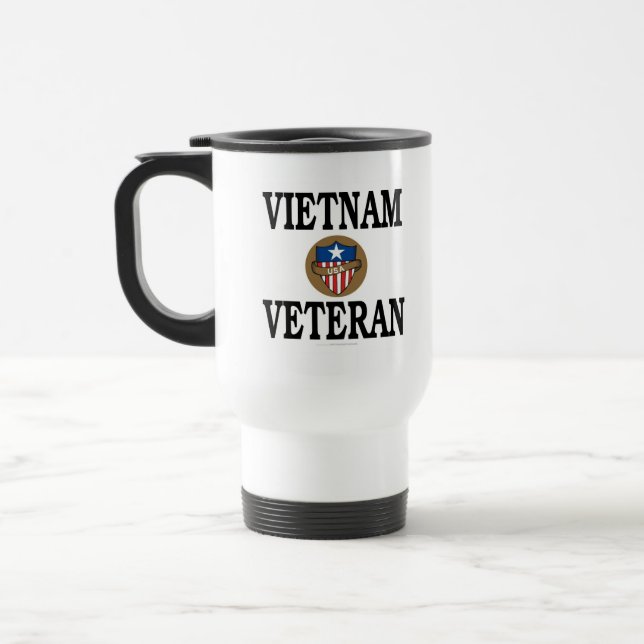 Vietnam veteran travel mug (Left)