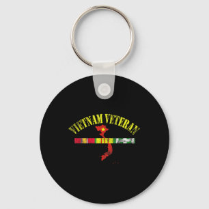 Vietnam Veteran Usa Flag Memorial Patriotic Key Ring