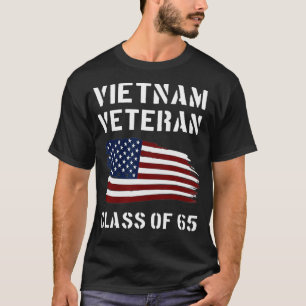 Vietnam Veteran Vet Ribbon Class of 1965 65  T-Shirt