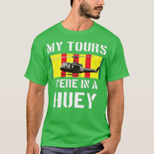 Vietnam Veteran Vietnam Veteran UH-1 Huey Helicopt T-Shirt