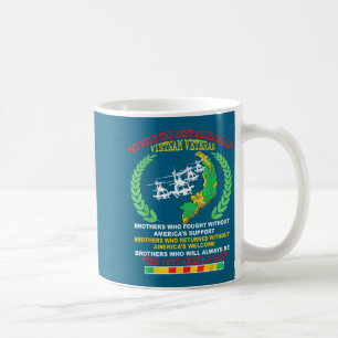 Vietnam Veteran We Were The America Had Map Helico Coffee Mug