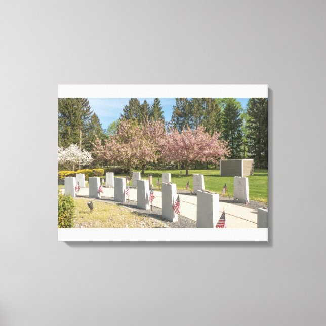 Vietnam Veterans Memorial Canvas Print (Front)
