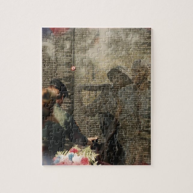 Vietnam Veterans' Memorial Jigsaw Puzzle (Vertical)