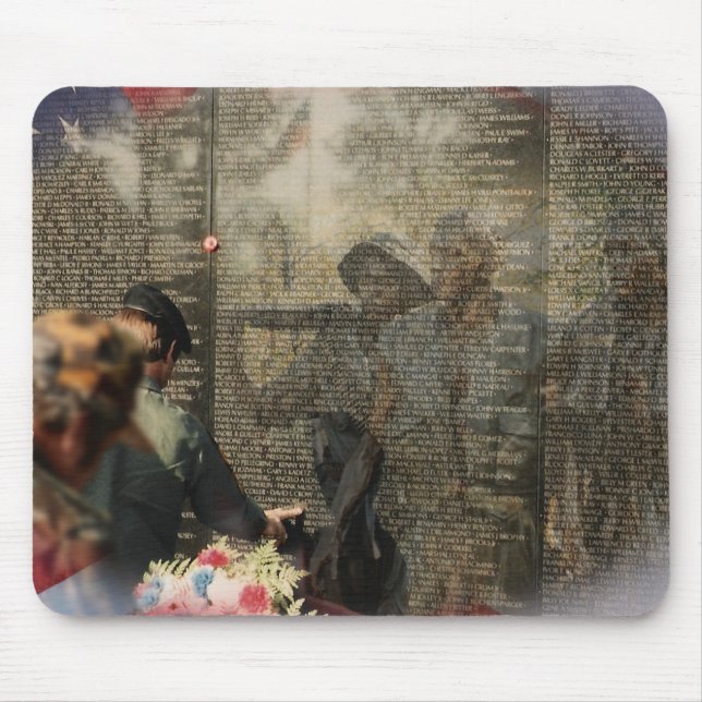 Vietnam Veterans' Memorial Mouse Mat (Front)