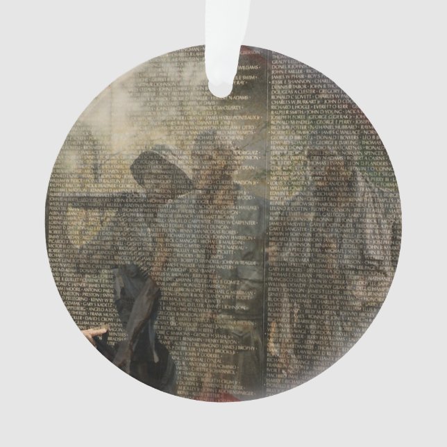 Vietnam Veterans' Memorial Ornament (Front)