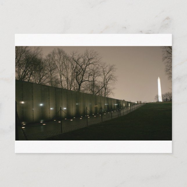 Vietnam Veterans Memorial Postcard (Front)