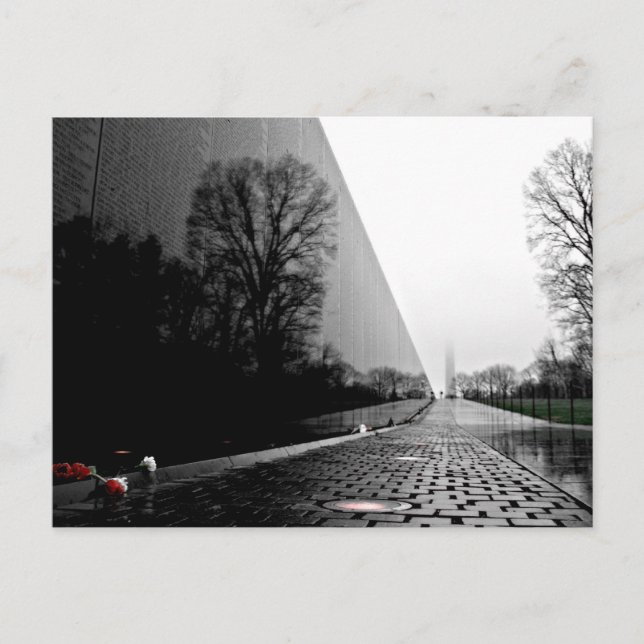 Vietnam Veterans Memorial Postcard (Front)