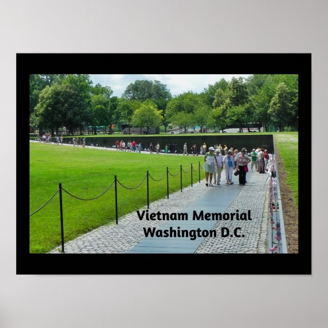 Vietnam Veterans Memorial Poster (Front)