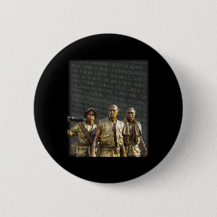 Vietnam Veterans Memorial Wall, Washington 6 Cm Round Badge