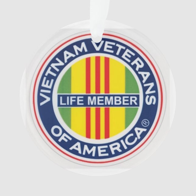 Vietnam Veterans of America Life Member Ornament (Front)