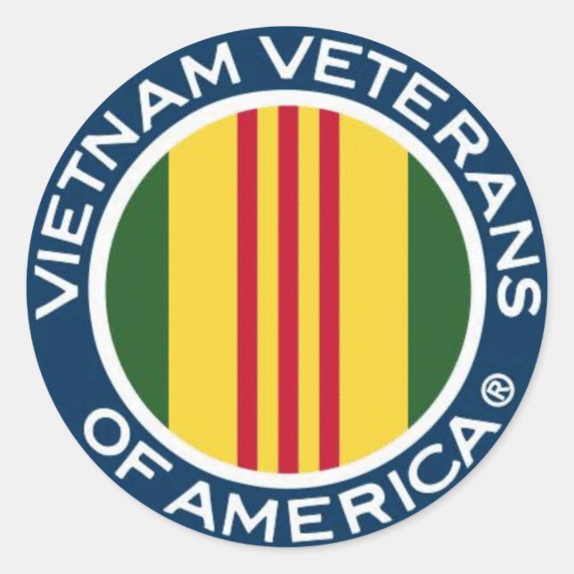 Vietnam Veterans of America Small Stickers (Front)